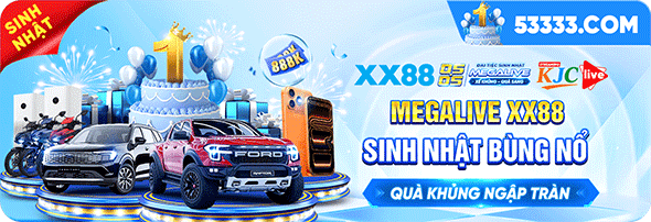 XX88 - Link Nhà Cái XX88.COM Uy Tín Top #1 Google VN 26 Mega live XX88 sinh nhật bùng nổ